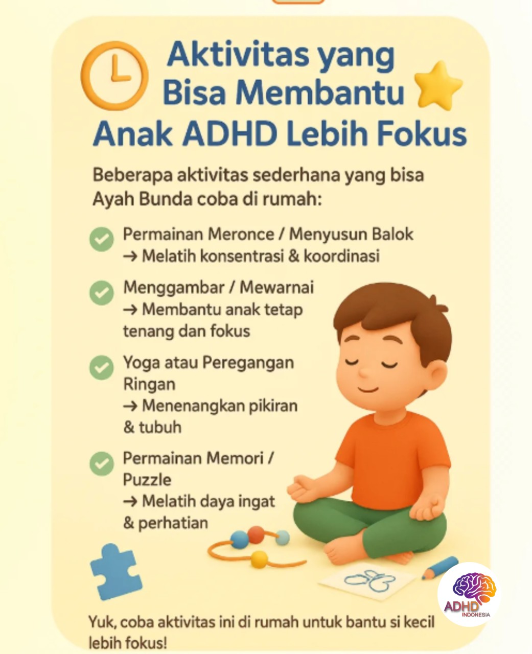 Pendekatan Edukatif yang Tepat untuk Anak ADHD di Kabupaten Wonosobo