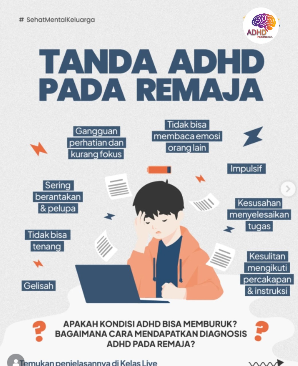 Screening ADHD Non-Diagnostik: Edukasi Awal bagi Orang Tua di Kabupaten Wonosobo
